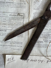 Load image into Gallery viewer, Antique Scissors With Tracing Wheel Handle - Sheffield UK.