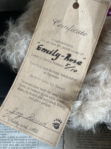 Handmade German Mohair Child’s Limited Edition Bear - Emily Rose.